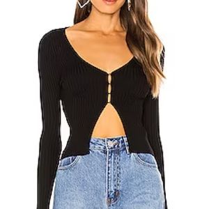 Superdown Sierra Knit Top